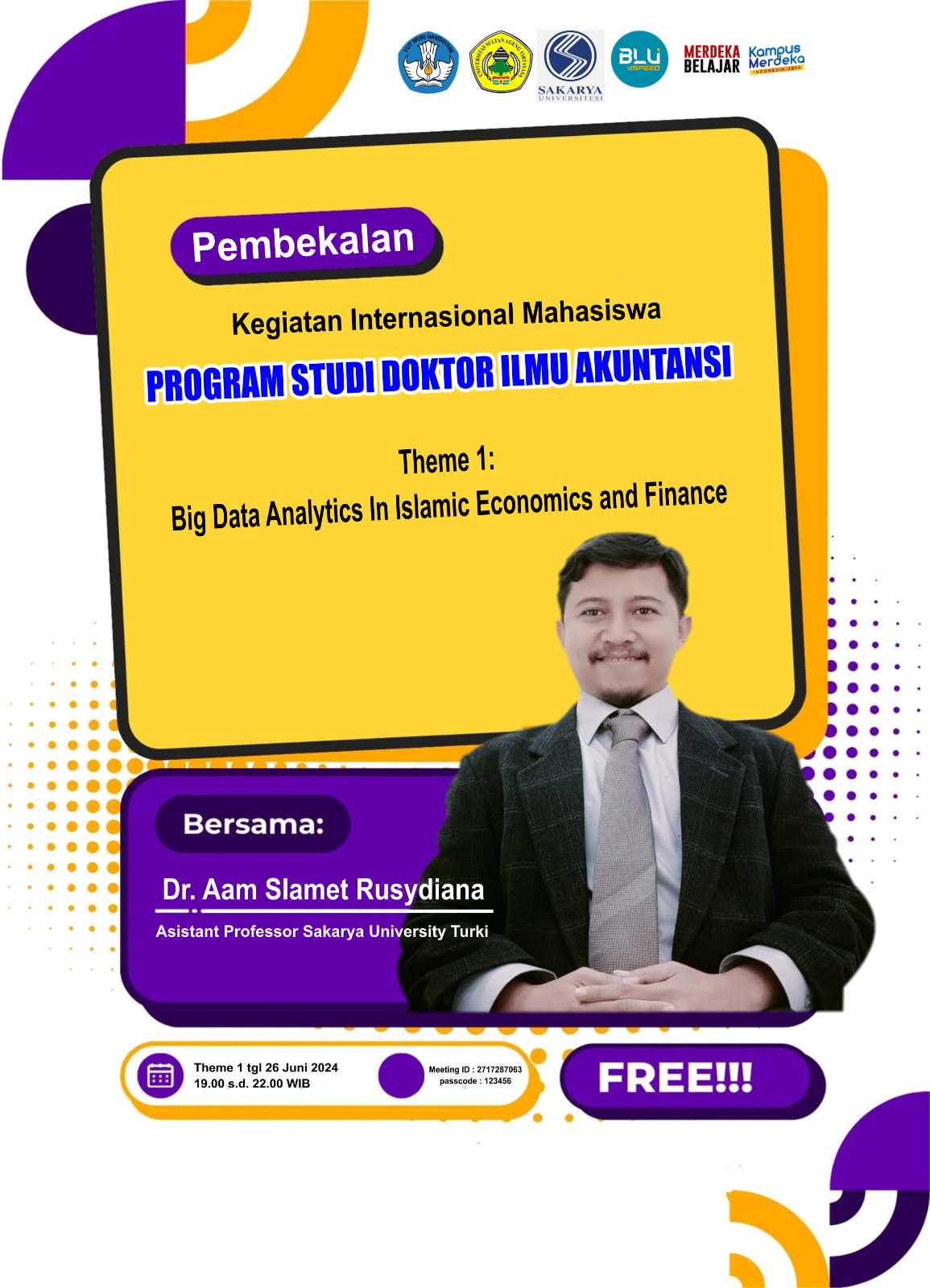 Pembekalan Theme 1, Universitas Sultan Ageng Tirtayasa